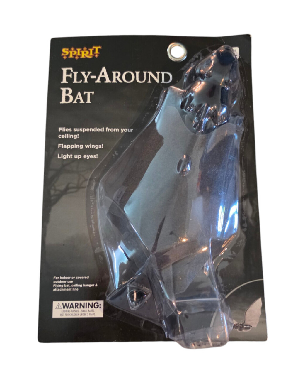 Spirit Halloween Fly-Around Bat Indoor Halloween Decoration New